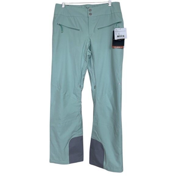 Obermeyer Pant Snow Ski Women’s Size 8 Mint Green Outdoor Snowboard $199